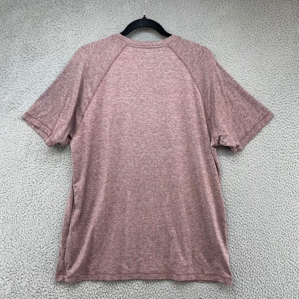 Rhone Reign T-Shirt Mens Large Mauve‎ Heathered Short Sleeve RGN-172 - Picture 9 of 10